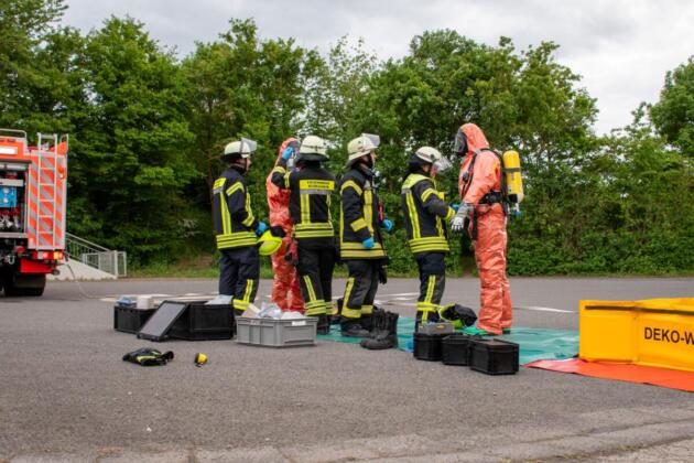 Feuerwehreinsatz an Hargesheimer Schule aus