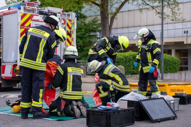 Feuerwehreinsatz an Hargesheimer Schule aus