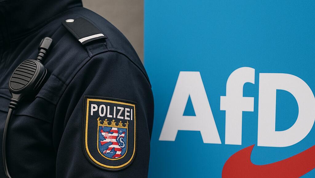 Grafik BYC-News - Polizisten in der AFD