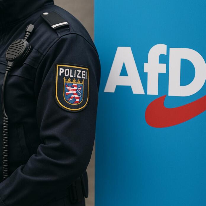 Grafik BYC-News - Polizisten in der AFD