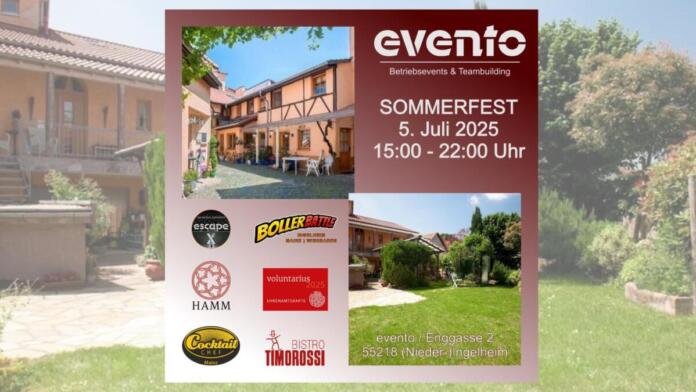 evento Sommerfest in Ingelheim