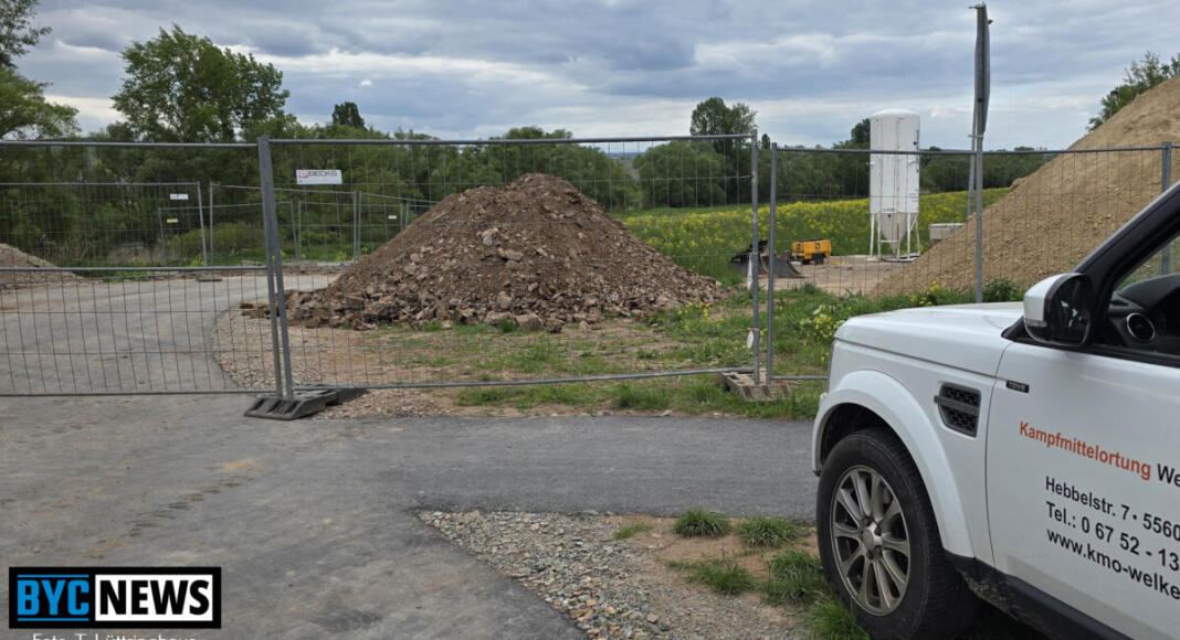Bombenfund in Gensingen | Foto: BYC-News | Thorsten Lüttringhaus