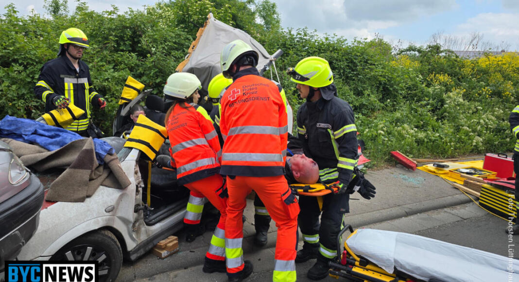 Großübung in Wörrstadt | Foto: BYC-News | Thorsten Lüttringhaus
