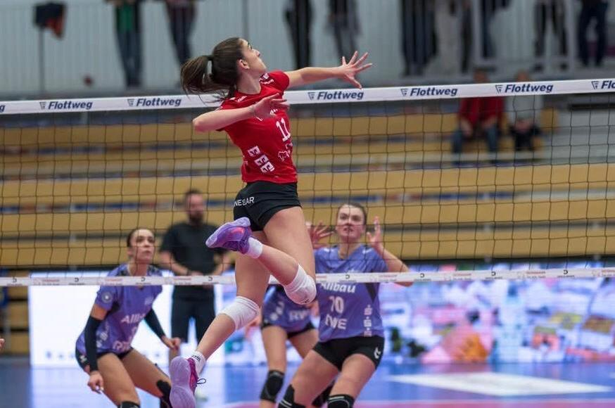 Neues Talent beim Volleyballclub VC Wiesbaden Foto: Koaeifoun