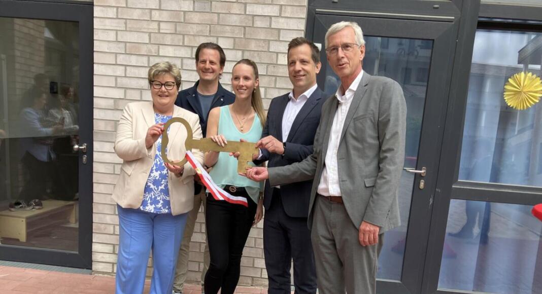 Schlüsselübergabe7 Kita Rheinallee Schlüsselübergabe | Foto: Stadt Mainz