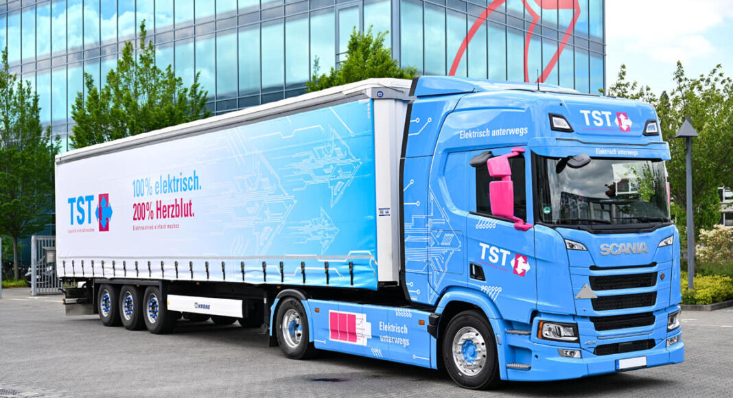 TST-E-Truck_Werner–Mertz Foto: Werner & Mertz/ Fotograf Marcus Steinbrücker