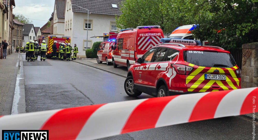 Explosion in Undenheim | Foto: Thorsten Lüttringhaus | BYC-News