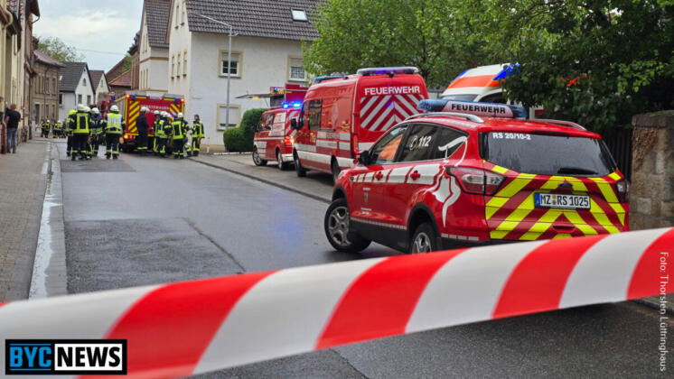 Explosion in Undenheim | Foto: Thorsten Lüttringhaus | BYC-News