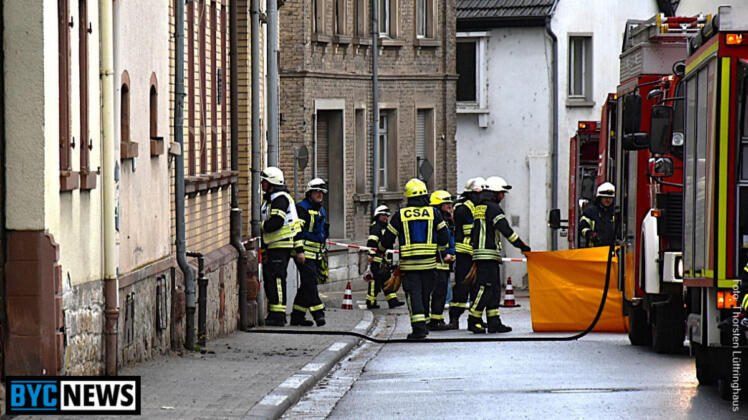 Explosion in Undenheim | Foto: Thorsten Lüttringhaus | BYC-News
