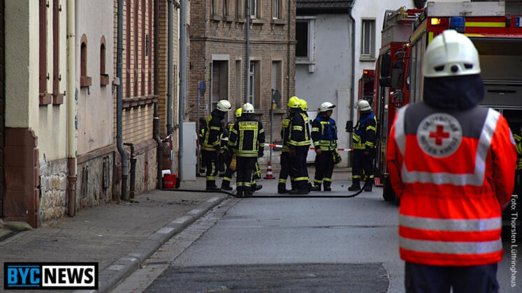 Explosion in Undenheim | Foto: Thorsten Lüttringhaus | BYC-News