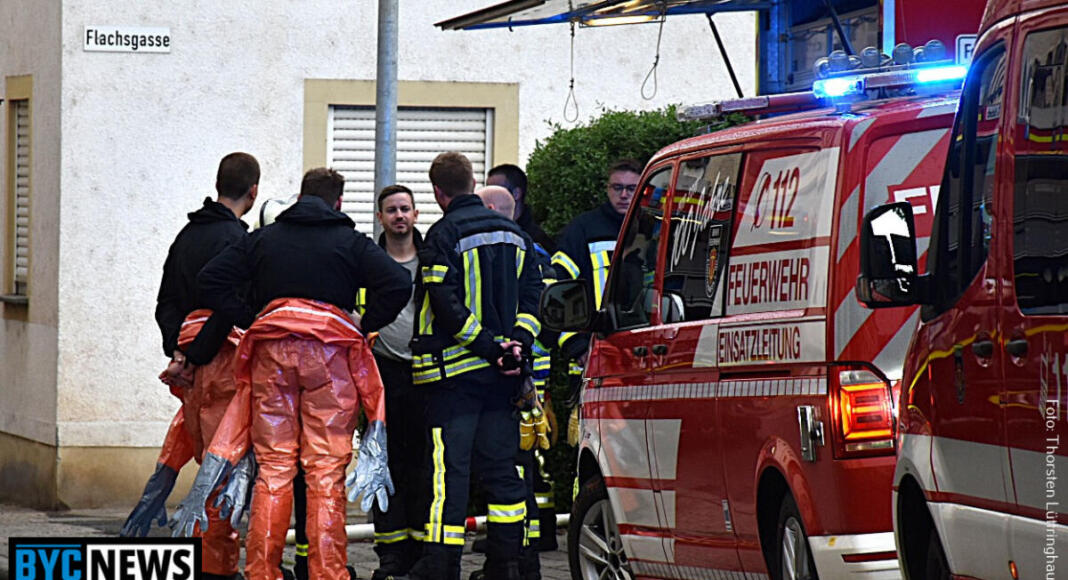 Explosion in Undenheim | Foto: Thorsten Lüttringhaus | BYC-News