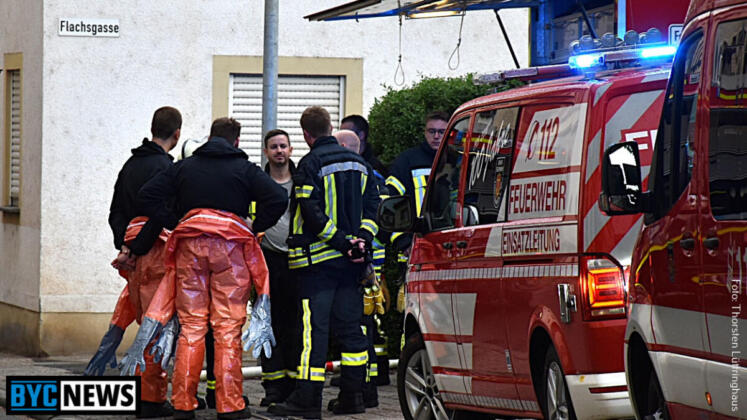 Explosion in Undenheim | Foto: Thorsten Lüttringhaus | BYC-News