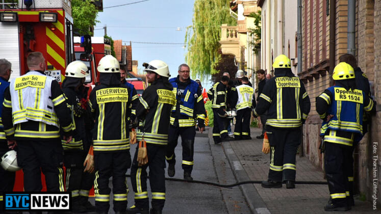 Explosion in Undenheim | Foto: Thorsten Lüttringhaus | BYC-News