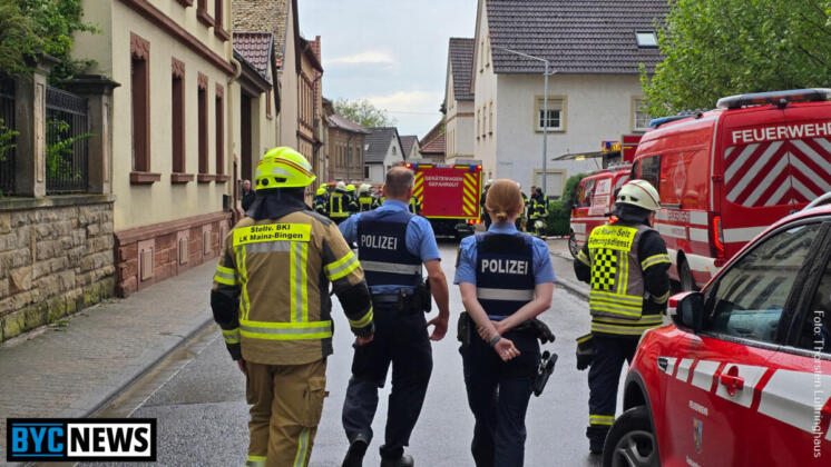 Explosion in Undenheim | Foto: Thorsten Lüttringhaus | BYC-News