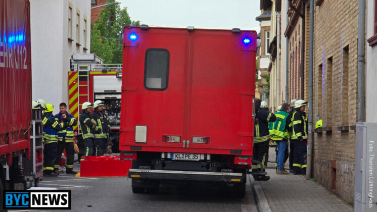Explosion in Undenheim | Foto: Thorsten Lüttringhaus | BYC-News