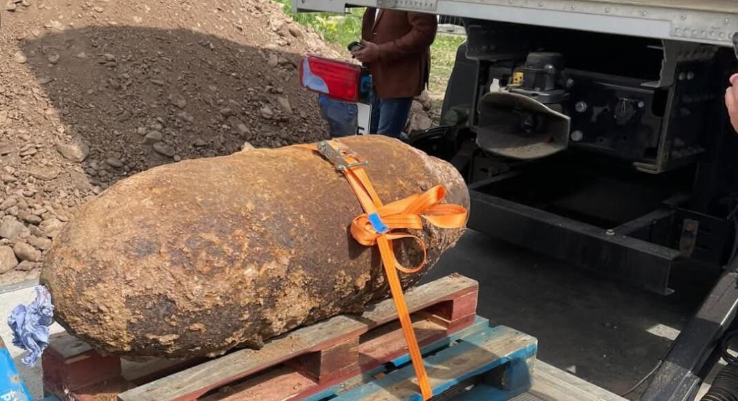 Bombenfund in Bingen