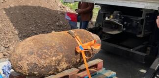 Bombenfund in Bingen