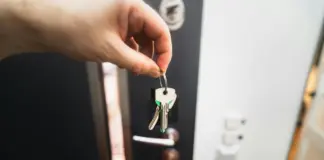 Haustür Sicherheit Schlüssel