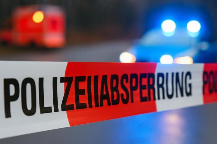 Polizeiabsperrung