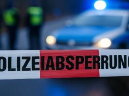 Polizeiabsperrung