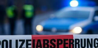 Polizeiabsperrung