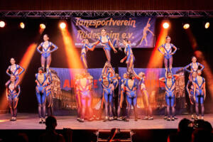 Tanzevent in rüdesheim: premieren, turniere und hunderte zuschauer Showtanz in rüdesheim rubin | foto: björn stürmer