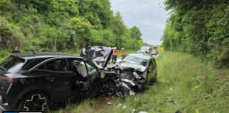 Unfall zwischen Albig und Alzey | Foto: BYC-News | Thorsten Lüttringhaus