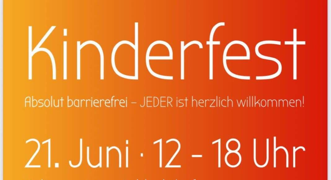 kinderfest flyer