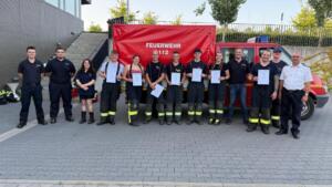 Neue atemschutzgeräteträger für die feuerwehr der vg wörrstadt
