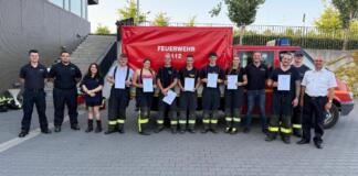 Neue Atemschutzgeräteträger für die Feuerwehr der VG Wörrstadt