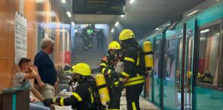 Operative Übung auf dem Feuerwehrgelände © Feuerwehr Frankfurt