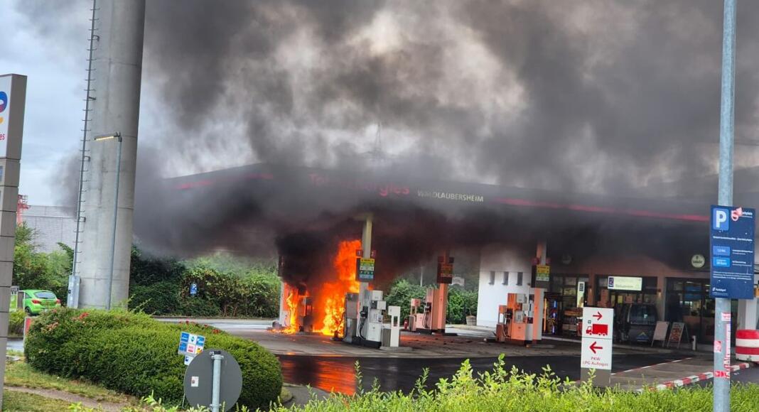 Brand Rastanlage Waldlaubersheim