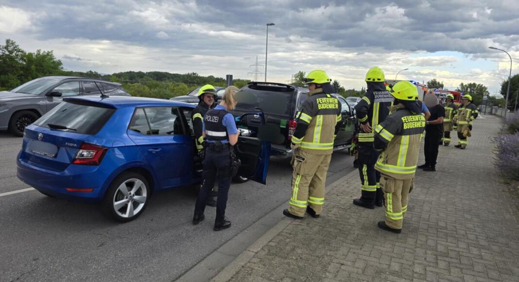 Unfall in Budenheim