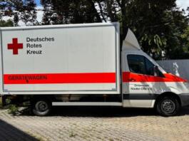 Ausgemustertes Fahrzeug vom DRK Nieder-Olm