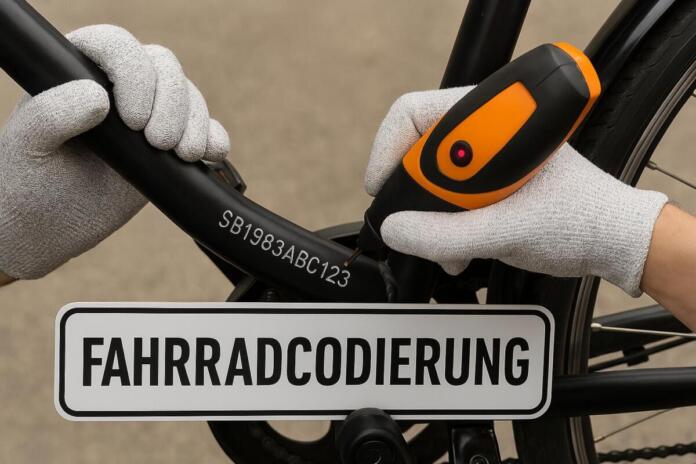 Fahrradcodierung mit dem ADFC im Mainzer Umweltladen