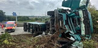 Unfall A61 bei Gundersheim