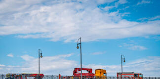 Theodor-Heuss Brücke, Feuerwehr