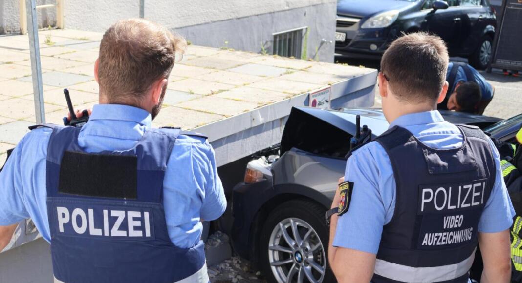 Unfall in Mainz-Finthen