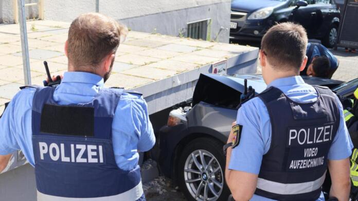 Unfall in Mainz-Finthen