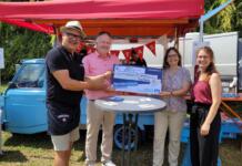 Spende der Stadt Ingelheim an Caritas Spendenübergabe in Ingelheim