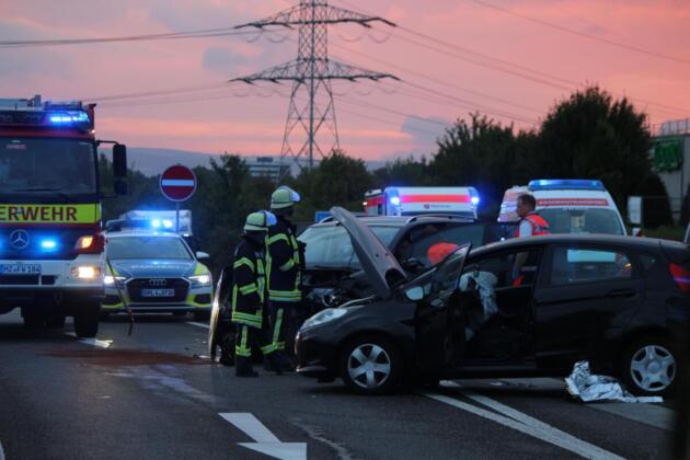 Unfall in Mainz-Hechtsheim