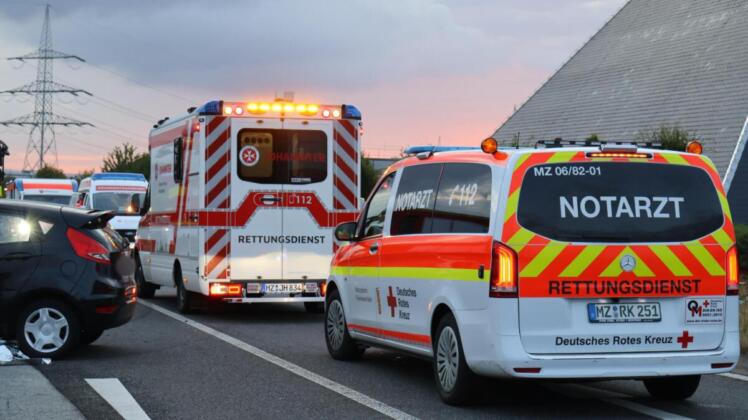 Unfall in Mainz-Hechtsheim