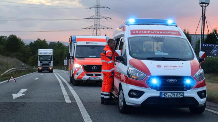 Unfall in Mainz-Hechtsheim