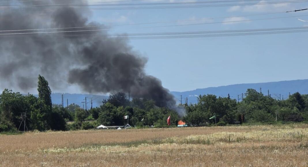 Brand in Bischofsheim
