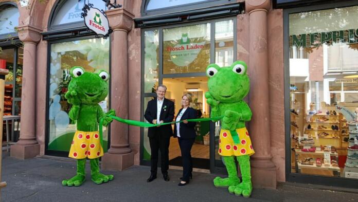 Wiedereröffnung Frosch-Laden in Mainz