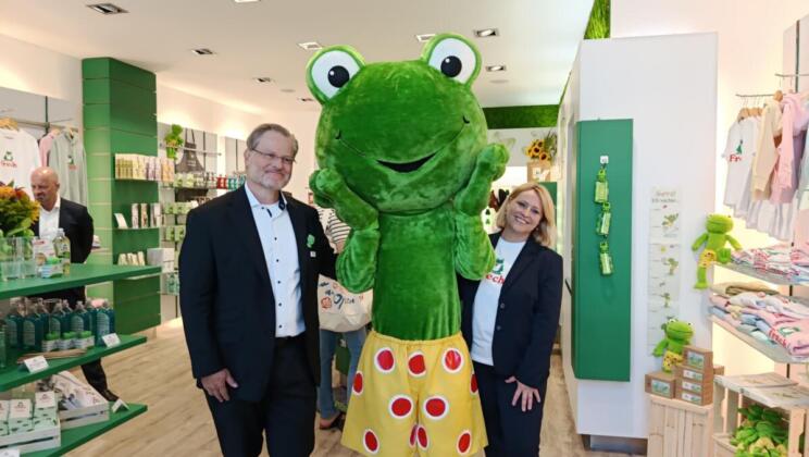Wiedereröffnung Frosch-Laden in Mainz