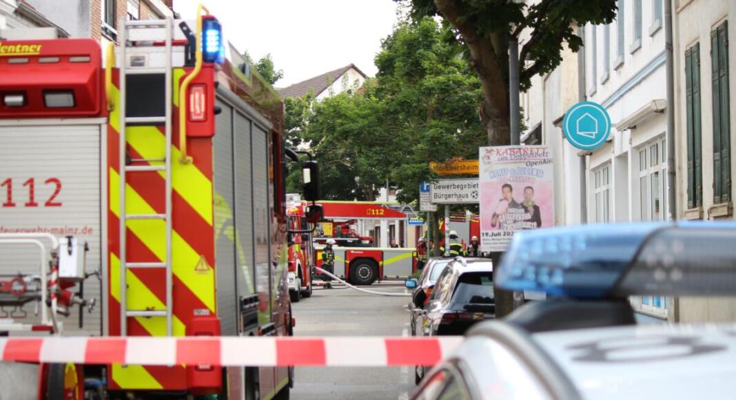 Brand Mainz-Hechtsheim