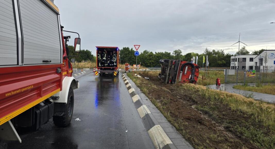 LKW-Unfall in Wörrstadt | Foto: BYC-News