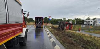 LKW-Unfall in Wörrstadt | Foto: BYC-News