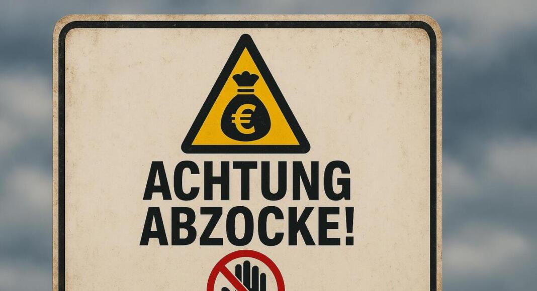 achtung abzocke